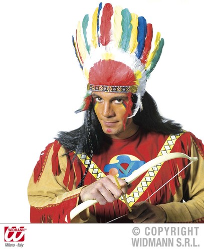 Kopfbedeckung indian aztec - kopfbedeckung,