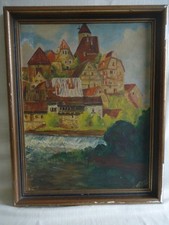 Handgemaltes Ölbild Besigheim