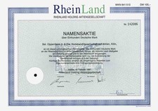 RheinLand Holding 1997 Neuss