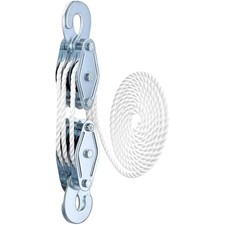 Flaschenzug, Umlenkrollen