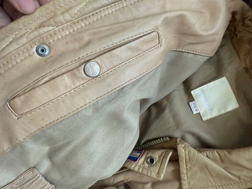 Diesel lederjacke slim - lederjacke,