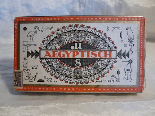 Blechdose schachtel aegyptisch - blechdose,