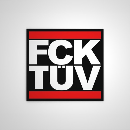 Fuck tüv sticker motorsport - fuck,