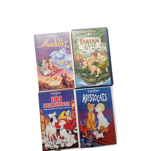 Disney vhs lot aladdin - lot, tarzan
