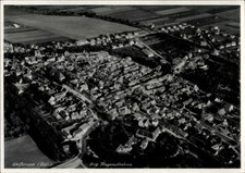 Ak Weißensee in Thüringen, Fliegeraufnahme - 11145586