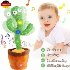 Sprechender Kaktus,Kaktus Spielzeug Nachsprechen Singender Tanzender Kaktus DHL