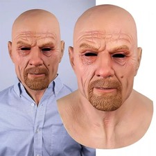 Opa Maske Grandpa Mask Latex
