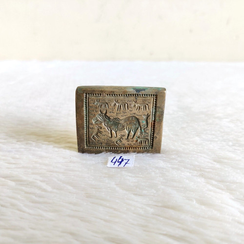 Vintage heilig kühe - kühe, bronze
