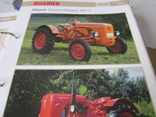 Traktor allgaier 17 - ap,