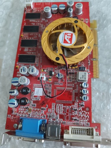 Grafikkarte ati radeon9800 - ati,