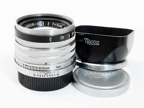 Nikon nikkor 5cm standard - nikon, nikkor-h