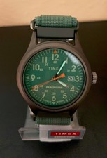 Timex Expedition Scout Militäruhr oliv mit neuem & original Band kein Indiglo!