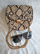 MANGO Schlangenlederoptik