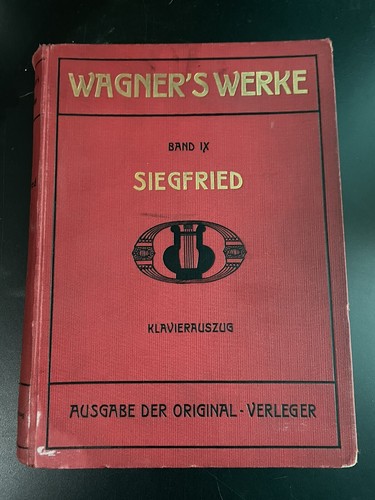 Klavierauszug richard wagner - klavierauszug,