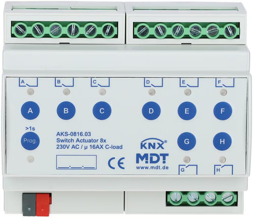 Mdt aks 0816 schaltaktor - mdt, aks-0816.03