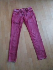 Buena Vista Jeans Damen Hose Denim Jeanshose Gr. S Baumwolle Rosarot
