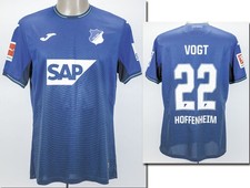 match worn Spielertrikot TSG Hoffenheim Kevin Vogt Fußball Bundesliga 2021/2022