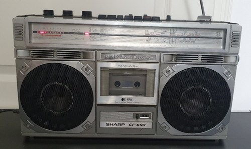 Ghettoblaster sharp 6161 h - ghettoblaster,