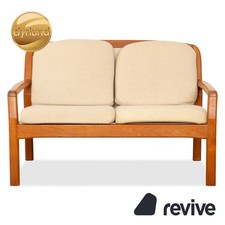 Dyrlund Zweisitzer Holz Stoff