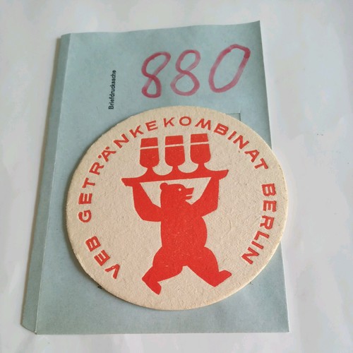 Stück bierdeckel veb - 1,