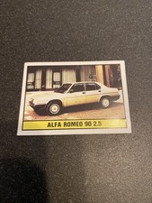AUTO 2000 FIGURINE PANINI STICKER Bild Nr. 6 Alfa Romeo 90 2.5