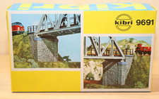 Kibri 9691 Brückenkopf Brückenpfeiler gemauert Bausatz H0, 1:87