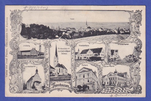 Bayern thannhausen - ak,