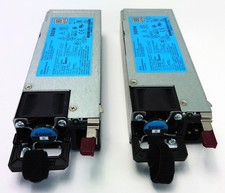 2x HPE HP HSTNS-PL40 500W Server Netzteil PSU Power Supply 754377-001 723594-001