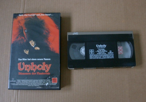 Vhs unholy dämonen - vhs,