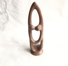 Handgeschnitzt | Abstrakte Skulptur | Speckstein | Tanzende Liebende |