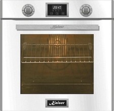 Kaiser Elektro Backofen EH 6326 W, Einbau Backofen 60 cm, 79L, Weiß AUSSTELLER