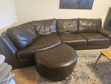 Ikea Ledercouch  super  bequem