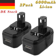 2X 18V 6,0AH Li-ion Akku Für