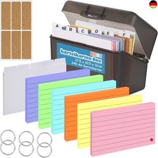 Karteikarten Box A6, 17.5 x