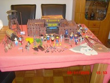 Playmobil Fort Bravo 3773,  sehr viel weiteres Zubehör zur Westernwelt