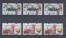Österreich Sielaff-ATM Mi.-Nr. 6 und 7 SONDERPOSTAMT, je Satz 55-75-100 O