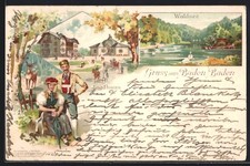 Lithographie Baden-Baden