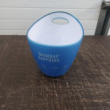 BOMBAY SAPPHIRE Flaschenkühler Eisbox Gin Ice Bucket neuwertig