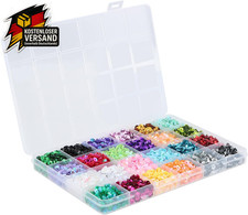 24 Farben Pailletten Zum