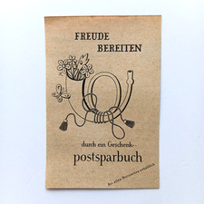 1961 Bundespost Werbeanzeige