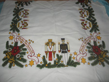DDR Tischdecke Erzgebirge