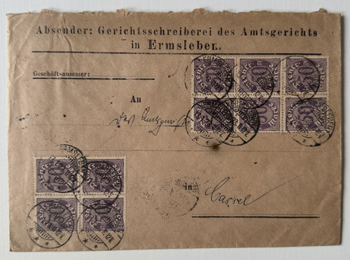 Deutsches reich dienstbrief - reich,