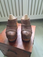 Buffalo London Holz Clogs 37