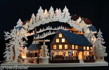 3D-Schwibbogen Pyramidenhaus