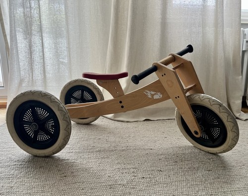Kinderlaufrad wishbone holz - kinderlaufrad,