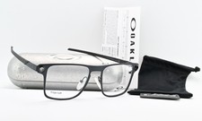 OAKLEY Brille Titanium Torque Wrench OX5144-0353 18 136 Satin Light Steel Black