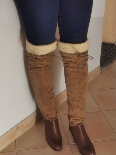 Overknie fashion stiefel - overknie,