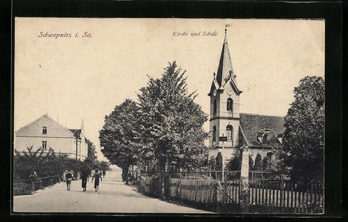 Schwepnitz ansichtskarte - schwepnitz,,