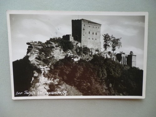 Ansichtskarte der trifels bei - ansichtskarte,