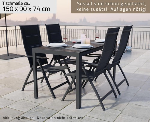 Alu gartensitzgruppe - alu,
